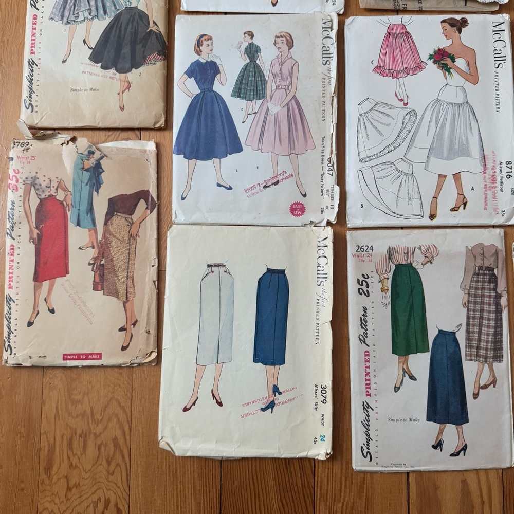 14 Vintage Sewing Patterns from the 1950’s & 60’s - Uncut - Picture 3 of 12